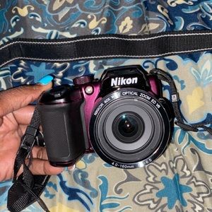 Nikon Cool Pix and camera bag